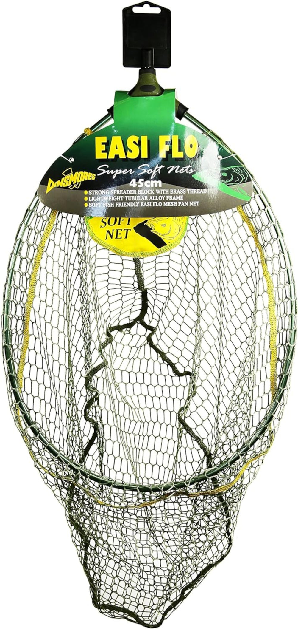 dinsmore fishing nets Dinsmores Rigid Oval Easi Flo Super Soft Landing Net