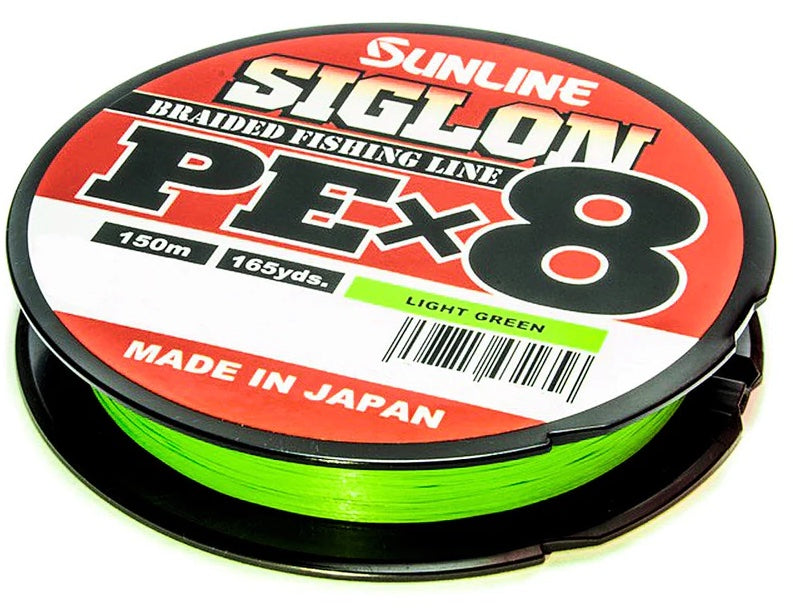 Sunline Siglon PEx8 Braided Line - - Dark Green 10lb