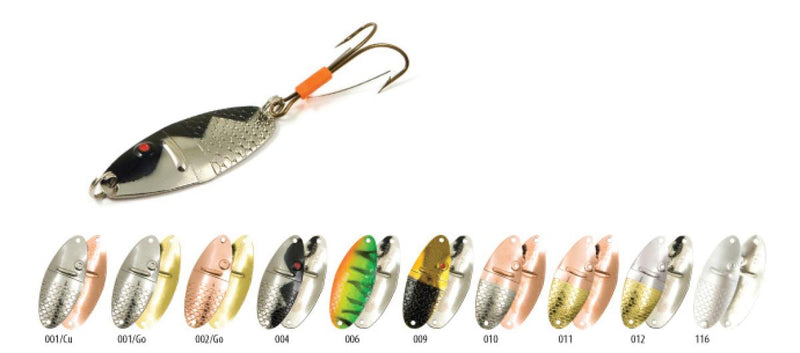 Akara Weedless Spoons Chernospinka 15g AKARA