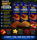 🎣 Traper GST Method Feeder Protein Fish 750g TRAPER