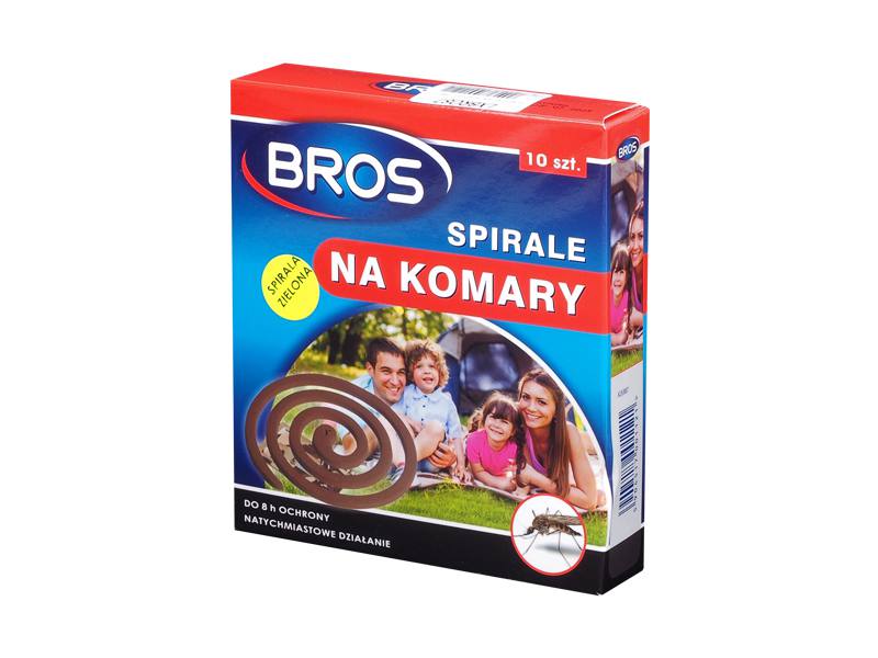 BROS MOSQUITO SPIRALS, 10 PCS BROS