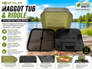 📦 Korum Maggot Tub & Riddle KORUM