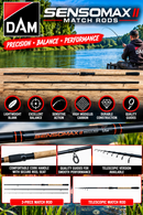 DAM Sensomax II Match Rods DAM