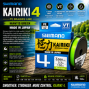 Shimano Kairiki PE 4 Braid 150m Mantis Green SHIMANO