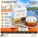 🧵 Westin W3 Braided Line x8 – Dutch Orange 135m WESTIN