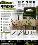 🪝 Fox Rage Predator Powerpoint X-Strong Trebles FOX