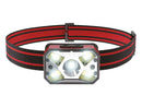 LED HEADLAMP L2 5W 300LM + COB 3W 200LM MOTION SENSOR, 1200MAH BATTERY USB TYPE-C LAMEX