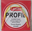 Leeda Profil Braided Loops Trout Flouro Mixed LEEDA