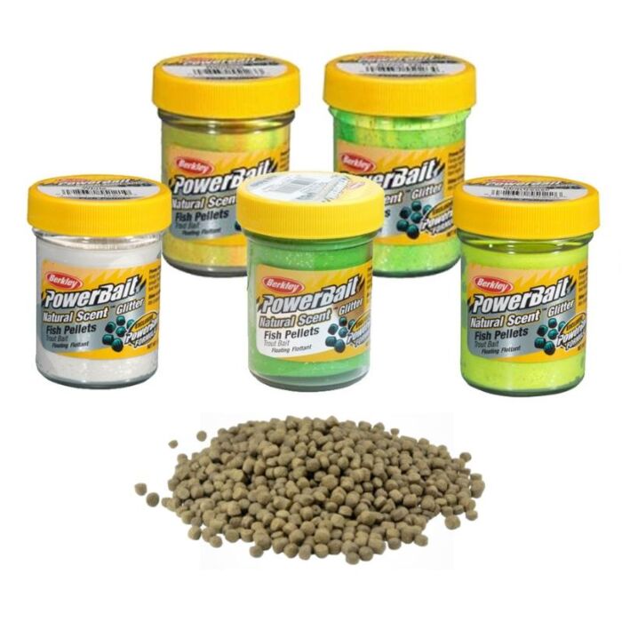 Berkley PowerBait® Natural Glitter Trout Bait - Fish Pellets
