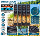 🪝 Drennan Acolyte Hooklength Plate Barbed 6'' - Silverfish DRENNAN