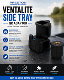 🎣 Preston Innovations Ventalite Side Tray QR Adaptor PRESTON INNOVATIONS
