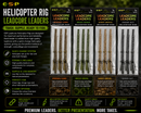 🎣 ESP Leadcore Leaders Helicopter Rigs DRENNAN