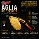 Mepps Aglia Gold Spinners MEPPS