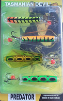 Tasmanian Devil 4 pack set 20g TASMANIAN