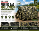 🎒 Traper Fishing Bag Pixel Camou (40x18x28cm) TRAPER