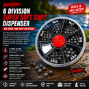 🎣 Dinsmores 6 Division Super Soft Shot Dispenser DINSMORES