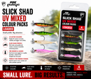 🐟 Fox Rage Slick Shad UV Mixed Colour Packs Loaded FOX