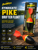 🟠 Dinsmores Syndicate Pike Drifter Floats DINSMORES