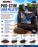 🎣 CC Moore Pro-Stim Liver Pellets 5kg CC MOORE