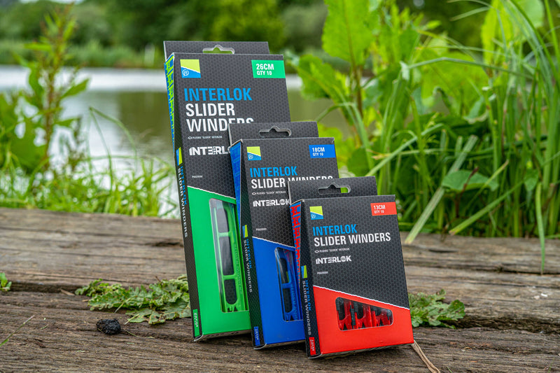 Preston Interlok Slider Winders (10 pieces) PRESTON INNOVATIONS