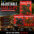 🎣 ESP Adjustable Lead Clips DRENNAN