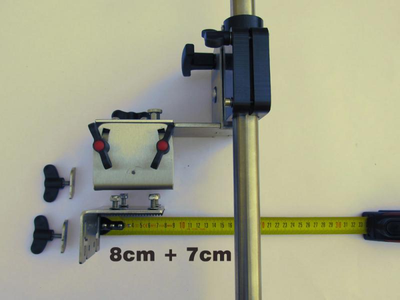 S-Pointer Platforms for Gunnel Rail (8cm platform from 5mm metal) S-POINTER