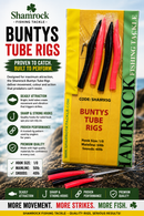 🎣 Shamrock Bunty Tube Rigs Mixed SHAMROCK