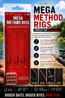 ESP MEGA METHOD RIGS Barbed DRENNAN
