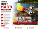 🔔 Traper Double Rod Bell TRAPER