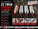 🎣 DAM FZ Twin Spoons 4.5cm 16g DAM