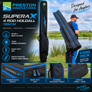🧳 Preston Innovations Supera X 4 Rod Holdall 195cm PRESTON INNOVATIONS