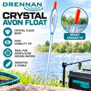 🎣 Drennan Crystal Avon Floats – River Fishing Floats DRENNAN