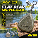 🎣 Avid Flat Pear Swivel Lead AVID