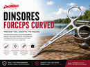 🎣 Dinsmores Curved Forceps DINSMORES