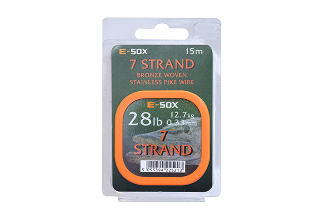Drennan E-Sox 7 Strand Pike Wire 15m DRENNAN
