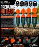 🎣 Fox Rage Predator HD Dart Slider Float FOX