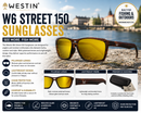 🕶️ Westin W6 Street 150 Sunglasses – Premium Polarized Fishing Sunglasses WESTIN
