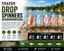 🎣 Traper Drop Spinners TRAPER