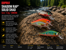 🎣 Rapala Shadow Rap Solid Shad 5cm 5.5g RAPALA