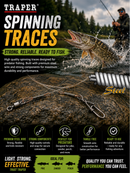 🎣 Traper Spinning Traces – 2 Pack TRAPER