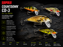 🎣 Rapala Countdown CD-3 Lures 3cm 3g RAPALA