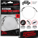🐊 Fox Rage 19 Strand Strike Point Leaders – 2pcs/pack FOX