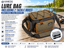 🧰 Kinetic Lure Bag Including 2 Tackle Boxes KINETIC
