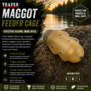 🎣 Traper Maggot Feeder Cages TRAPER