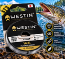 🎣 Westin W6 ST3 Fluorocarbon Clear WESTIN