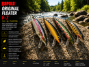 🎣 Rapala Original Floater F-7 Lures 7cm 4g – The Legendary Floating Minnow RAPALA