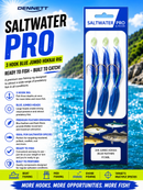 🪝 Dennett Saltwater Pro 3 Hook Blue Jumbo Hokkai Rigs DENNETT