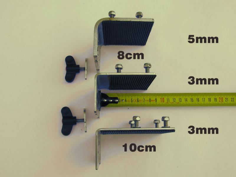 S-Pointer Platforms for Gunnel Rail (8cm platform from 5mm metal) S-POINTER