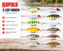 🎣 Rapala X-Light Minnow Lures RAPALA