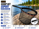🎣 Traper Scoop Net Expert – Lightweight Trout & Perch Landing Net TRAPER